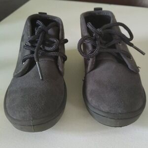 Osh Kosh B'Gosh Toddler Chukka Boots Gray Tie Up Size 7